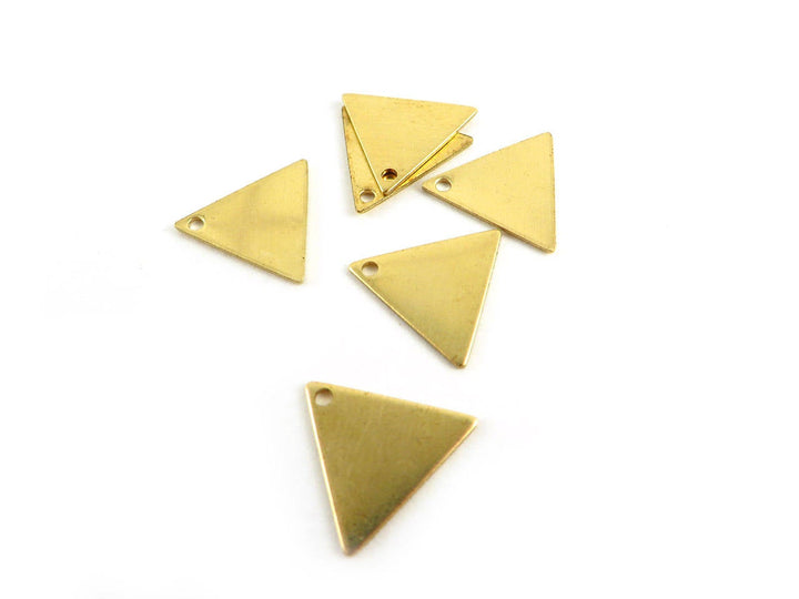 12x Breloque triangle (13mm x 11mm) PP-277