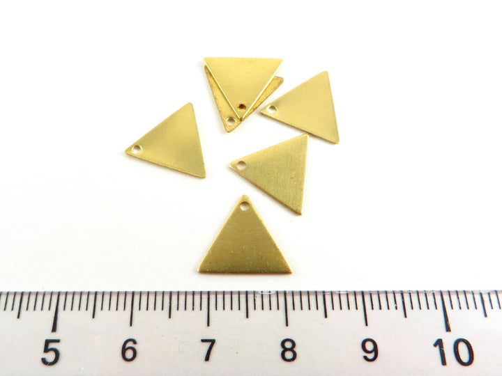 12x Breloque triangle (13mm x 11mm) PP-277